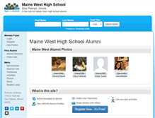 Tablet Screenshot of mainewesthighschool.org